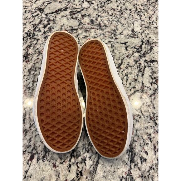 VANS slip on shoes kids size 3 yellow checkered - Picture 10 of 12
